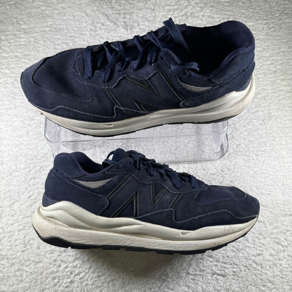 New‎ Balance 57/40 Victory Blue Men's Lifestyle Shoes 11 Athletic Walking White